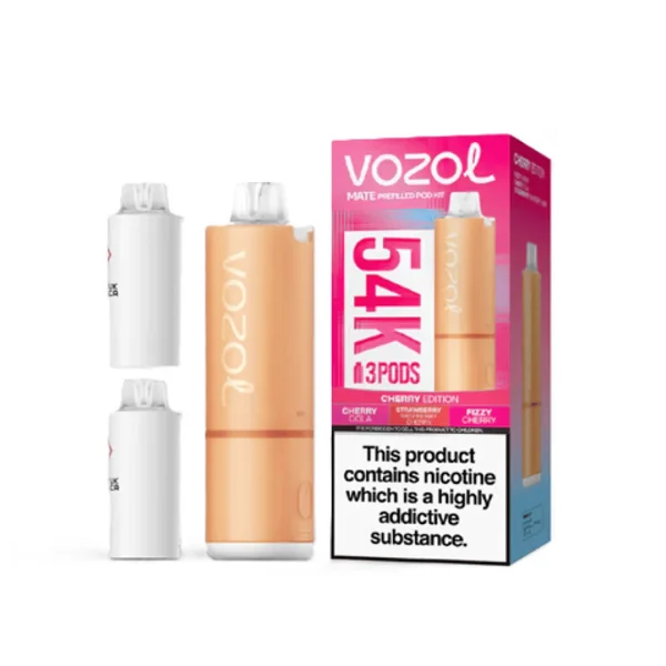 Vozol Mate 54K Prefilled Pod Kit Cherry Edition