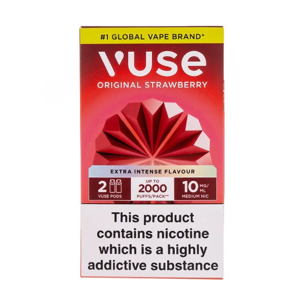 VPro NS Original Strawberry Vuse Pro Pod Nic Salt Refill