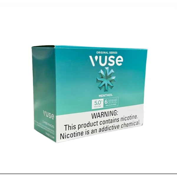 VUSE ALTO MENTHOL 5% 6POD5PK