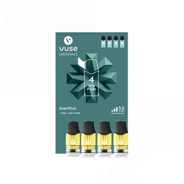 Vuse Alto Menthol Disposable Pods 4pk