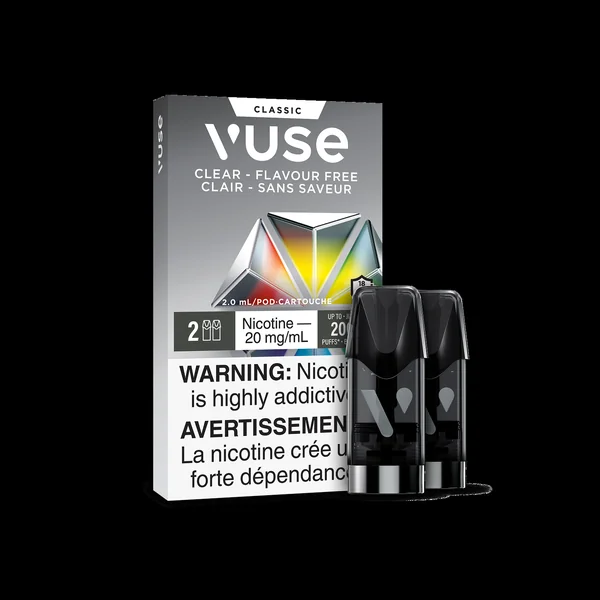 Vuse Clear Tobacco 2/pk 12mg pod