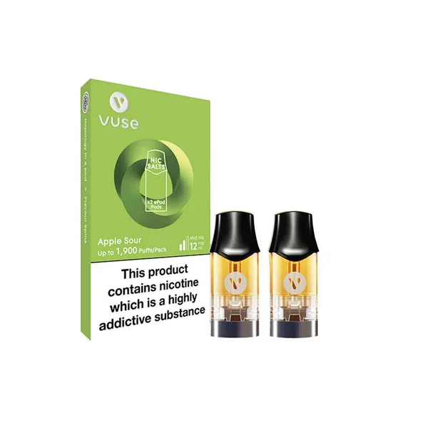 Vuse ePod Cartridges Apple Sour