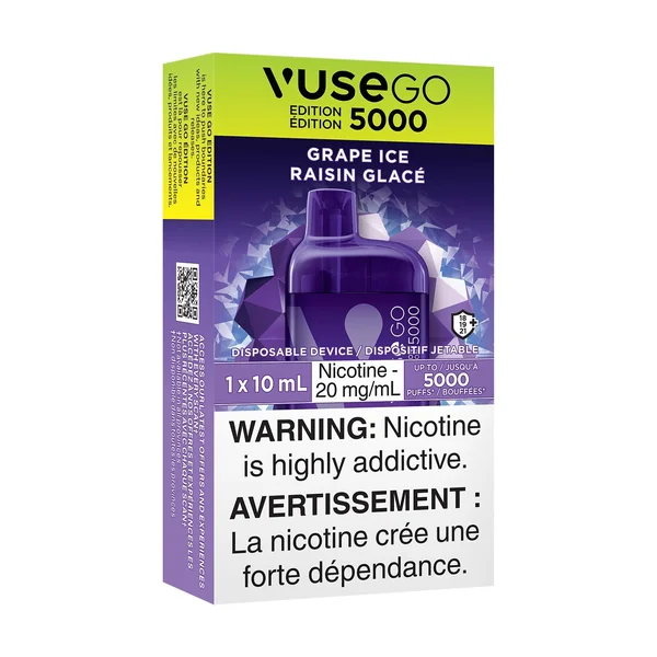 Vuse GO Edition 5000 - Grape Ice - Image 3