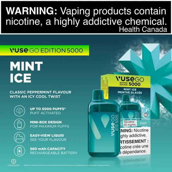 Vuse GO Edition 5000 - Mint Ice - Image 2