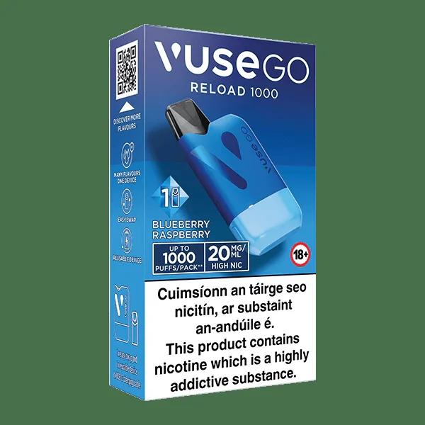 Vuse Go Reload Blueberry Raspberry - Image 3