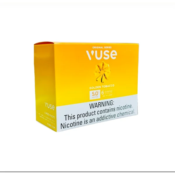 VUSE GOLDEN TOBACCO 5%6POD 5PK