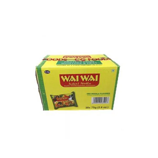 WAIWAI CHICKEN NOODLES 30CT