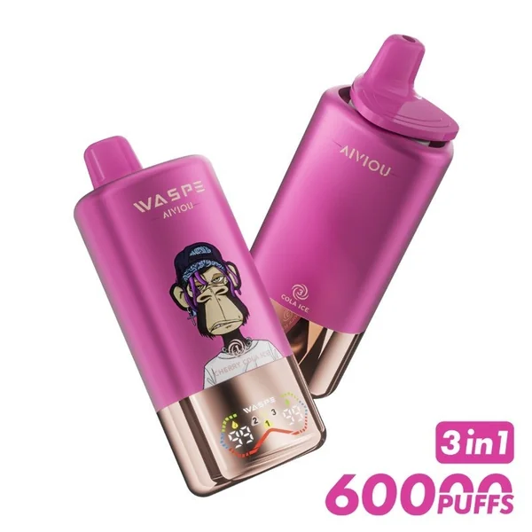 WASPE 60K 3-in-1 Triple Flavor Disposable Vape (54ml, 5%) - Image 11