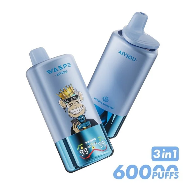 WASPE 60K 3-in-1 Triple Flavor Disposable Vape (54ml, 5%) - Image 12