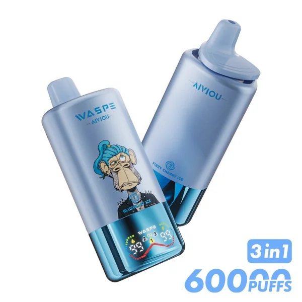 WASPE 60K 3-in-1 Triple Flavor Disposable Vape (54ml, 5%) - Image 3