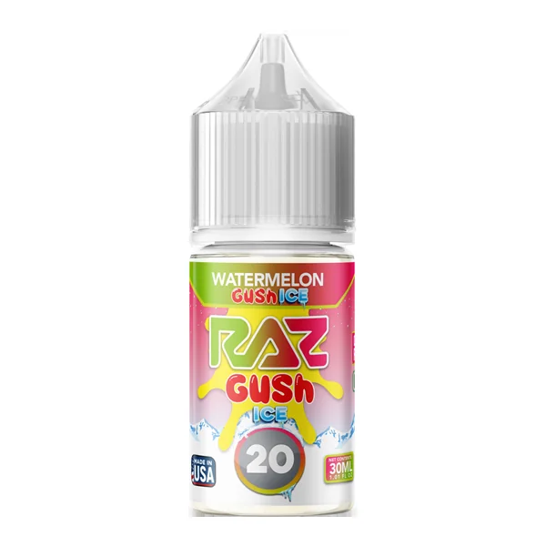 Watermelon Gush Ice RAZ X Pod Juice Salts (Nixodine)