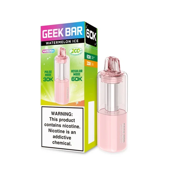 Watermelon Ice Geek Bar Mate 60K Disposable Pod