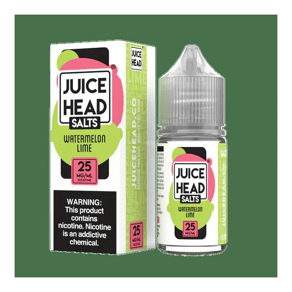 Watermelon Lime - Juice Head SALTS - 30mL
