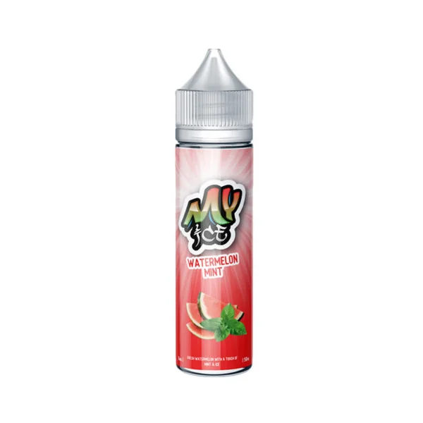 Watermelon Mint E Liquid 50ml Shortfill by My Ice