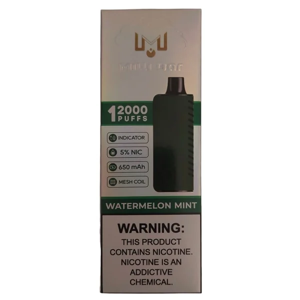 Watermelon Mint - Milli Bar 12000 - Image 2