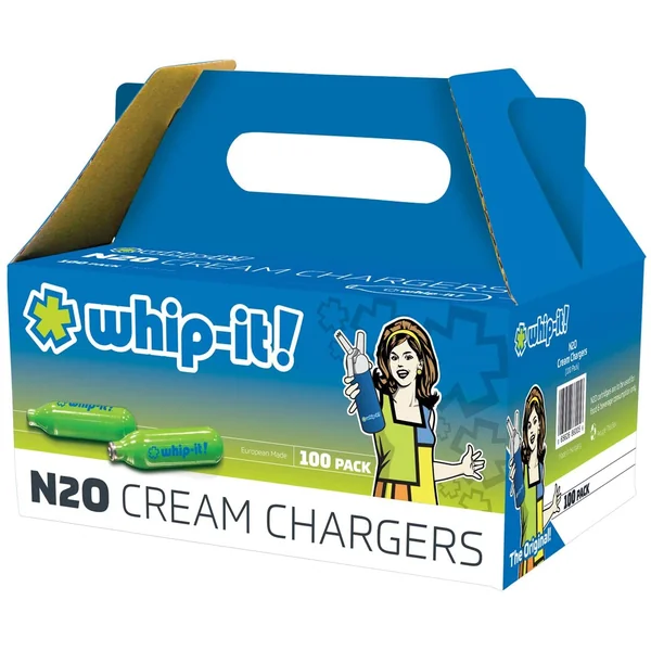 Whip-It! Brand SV 6100 Cream Charger (6 x 100-Packs)