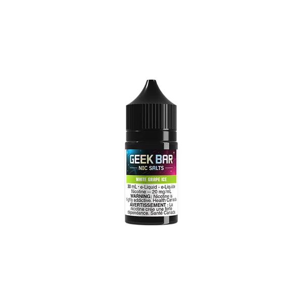 WHITE GRAPE ICE BY GEEK BAR NIC SALTS [ON]