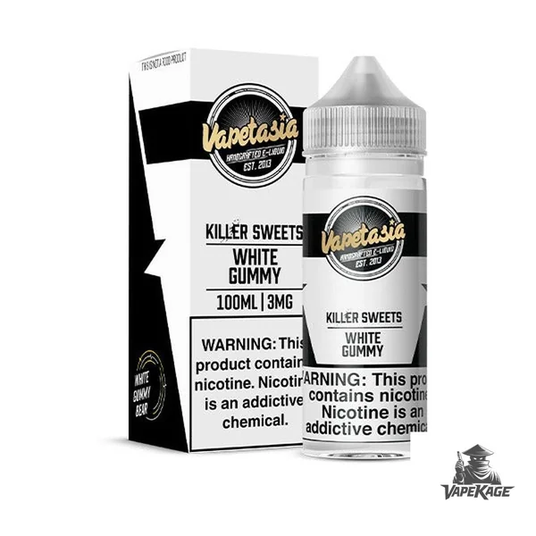 White Gummy Killer Sweets — Vapetasia 100mL Freebase