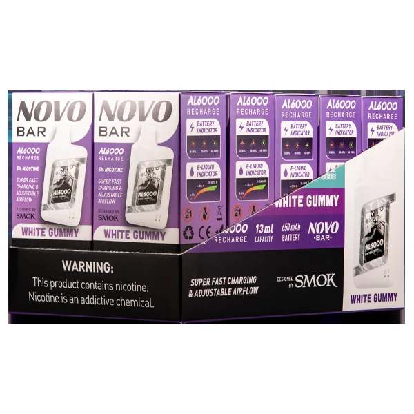 White Gummy Novo Bar AL6000 - Image 2