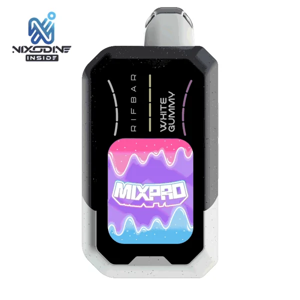 White Gummy RifBar MixPro (Sweet) Nixodine