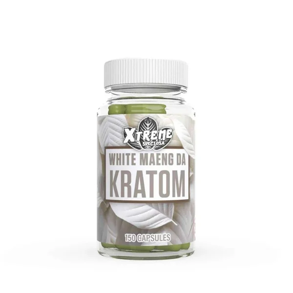 White Maeng Da Kratom Capsules | Premium Quality – Xtreme Speciosa