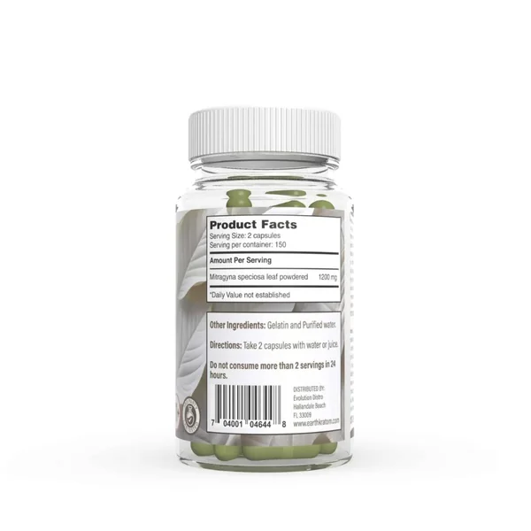 White Maeng Da Kratom Capsules | Premium Quality – Xtreme Speciosa - Image 2