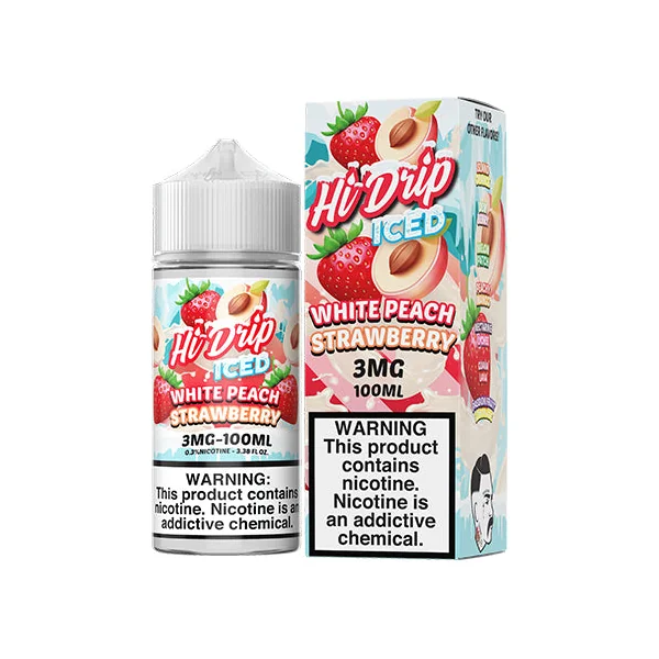 White Peach Strawberry Iced by Hi-Drip 100ml