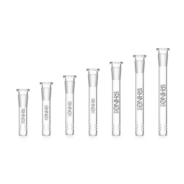 White Rhino Glass Down Stem