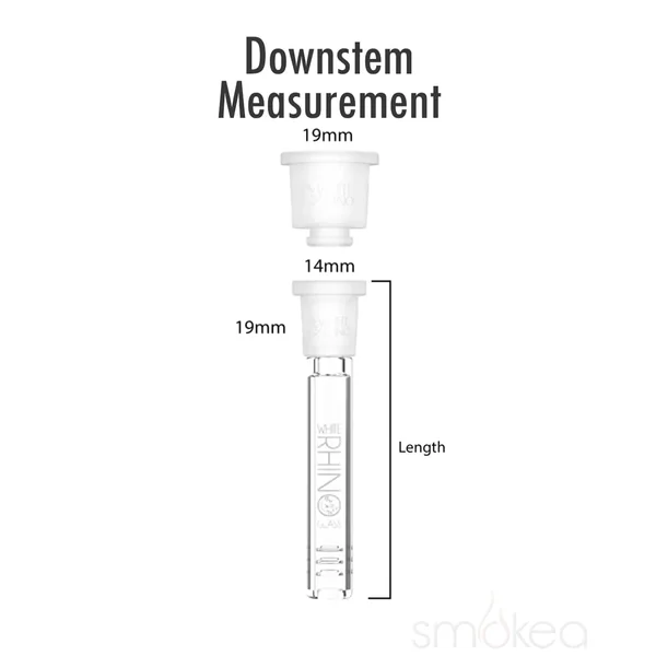 White Rhino Hybrid Glass Downstem - Image 2