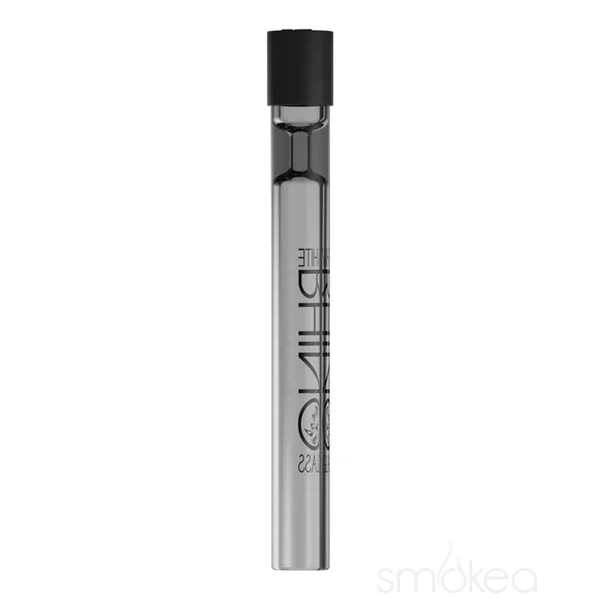 White Rhino Smoke Black Glass Chillum - Image 2