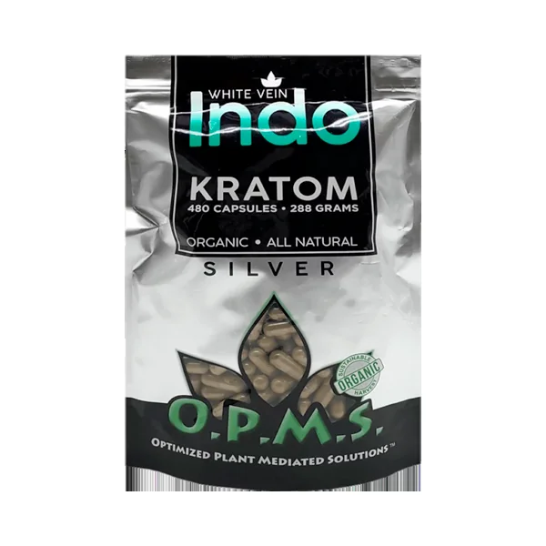 White Vein Indo OPMS Silver Capsules - Image 5