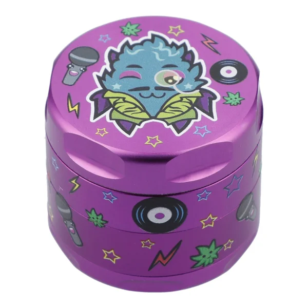 Wido 55mm Granddaddy Purple 3 Stage Grinder - Purple