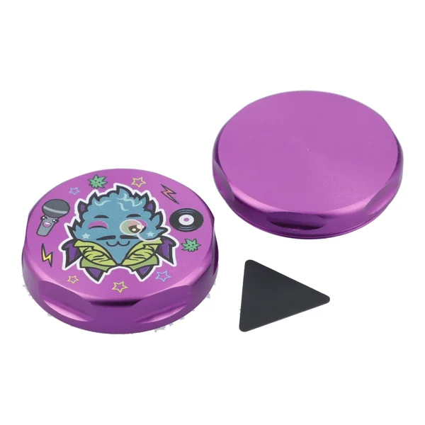 Wido 55mm Granddaddy Purple 3 Stage Grinder - Purple - Image 4
