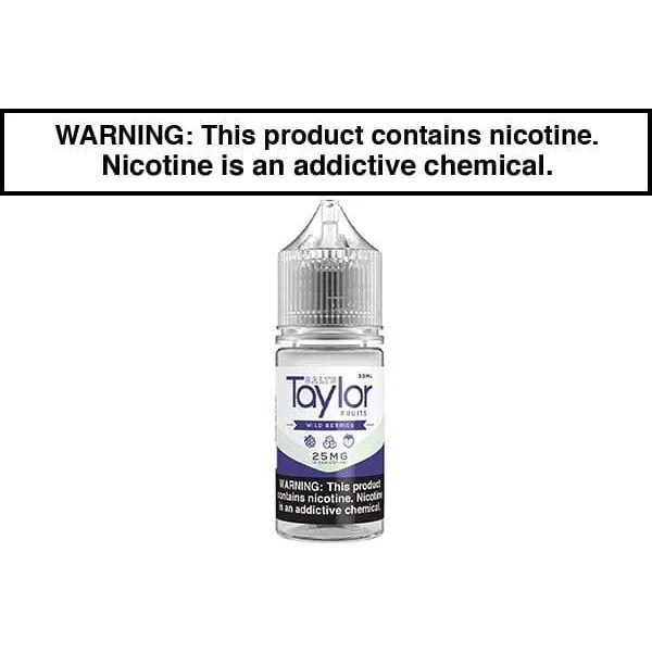 WILD BERRIES BY TAYLOR SALTS 30ML