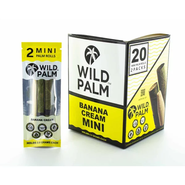 Wild Palm Cones Shop | Natural Leaf Blunt Wraps | Rolls Easy + Flavors - Image 3