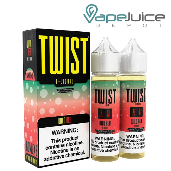 Wild Red Twist E-Liquid 120ml - Image 2