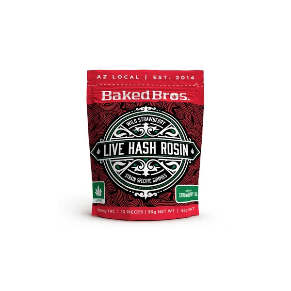 Wild Strawberry Live Hash Rosin | Strawberry OG | 100mg
