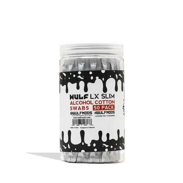 Wulf Mods Alcohol Filled Dab Swabs 50pk