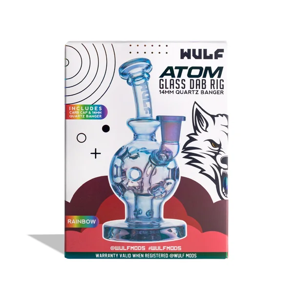 Wulf Mods Atom 14mm Dab Rig with Quartz Banger - Image 5