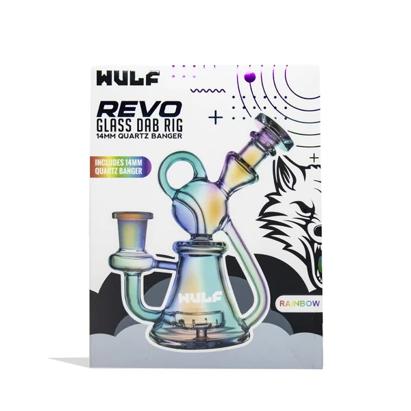 Wulf Mods Revo 14mm Dab Rig with Quartz Banger - Image 3