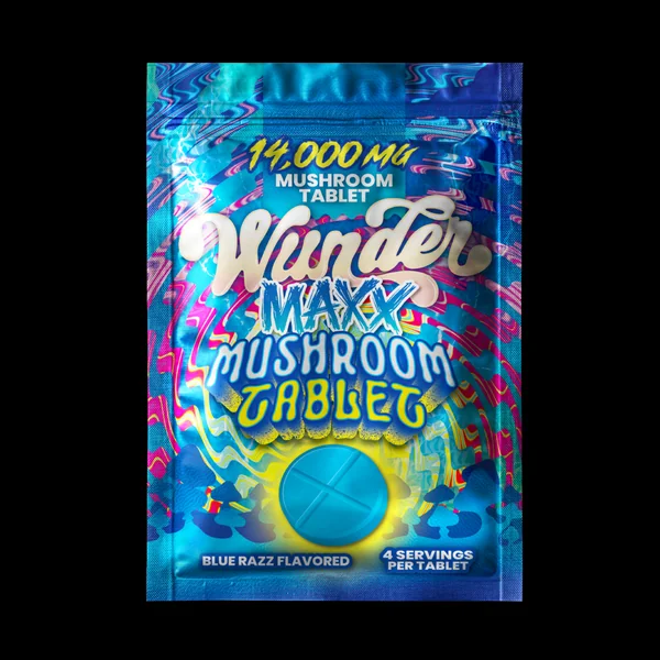 Wunder Maxx Mushroom Tablet 14000mg SAMPLE (SINGLE)