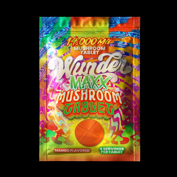 Wunder Maxx Mushroom Tablet 14000mg SAMPLE (SINGLE) - Image 2