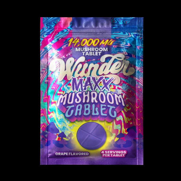 Wunder Maxx Mushroom Tablet 14000mg SAMPLE (SINGLE) - Image 4