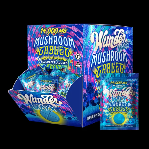 Wunder Maxx Mushroom Tablets 14000mg 1ct (30/Pack) [DROPSHIP]