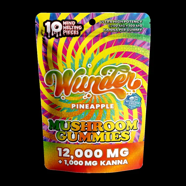 Wunder Ultra High Potency Entheogenic Mushroom Gummies 12000mg 10ct (5/Pack) [DROPSHIP] - Image 11