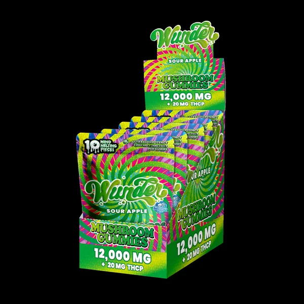 Wunder Ultra High Potency Entheogenic Mushroom Gummies 12000mg 10ct (5/Pack) [DROPSHIP] - Image 4