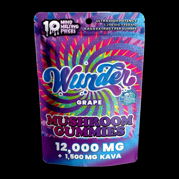 Wunder Ultra High Potency Entheogenic Mushroom Gummies 12000mg 10ct (5/Pack) [DROPSHIP] - Image 6
