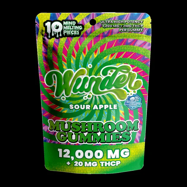 Wunder Ultra High Potency Entheogenic Mushroom Gummies 12000mg 10ct (5/Pack) [DROPSHIP] - Image 10