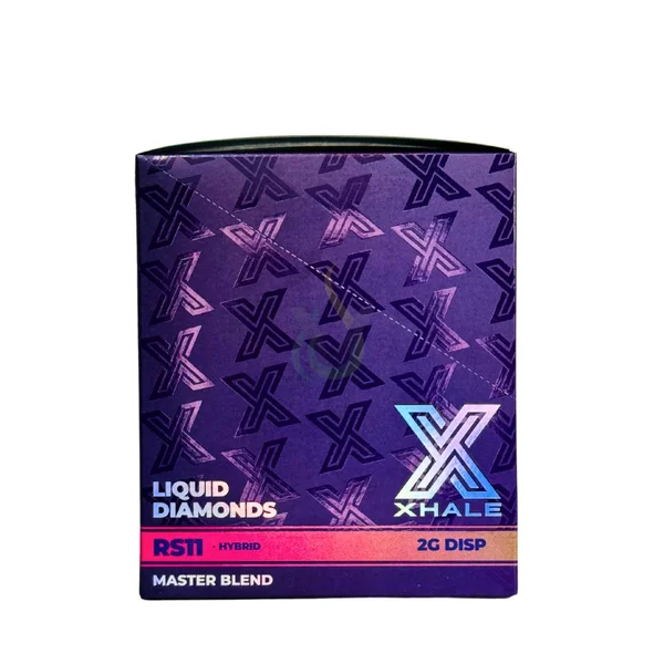 Xhale Liquid Diamonds Master Blend THCA X Px9 2G Disposable Vape Case - Image 9