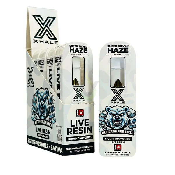 Xhale Live Resin Liquid Diamonds 2G Disposable Vape Pen